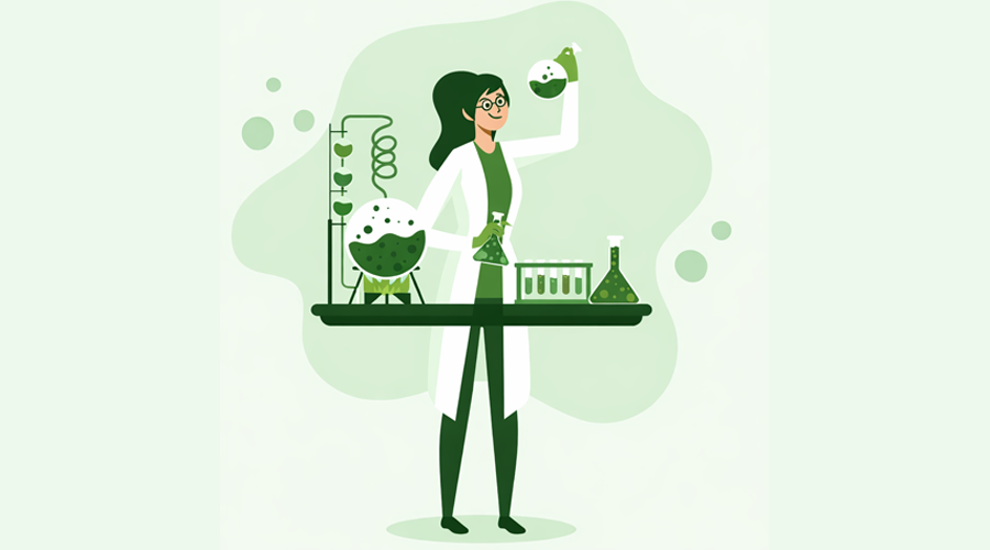 Pharmaceutical laboratory testing medicines for quality assurance and global export supply