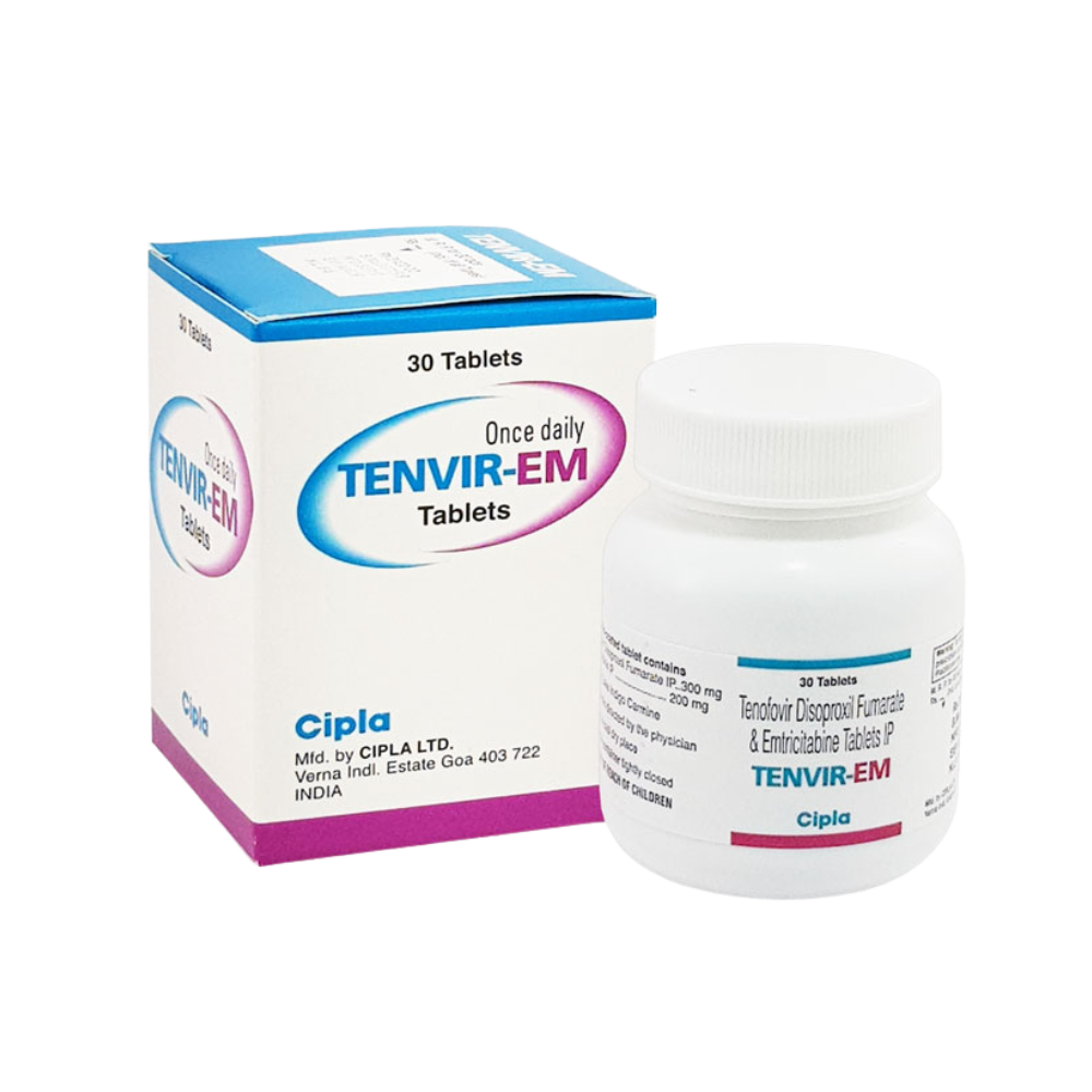 Tenofovir & Emtricitabine Tablets