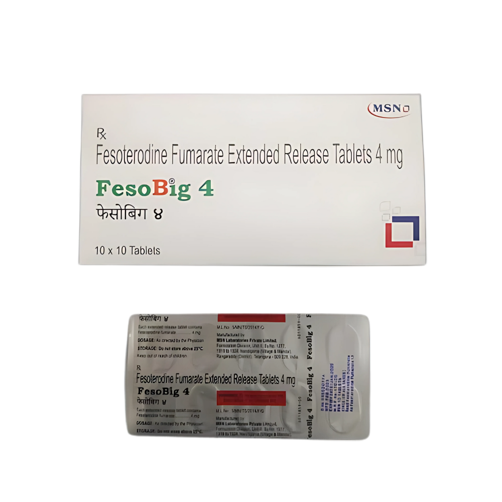 Fesoterodine Fumarate Tablets