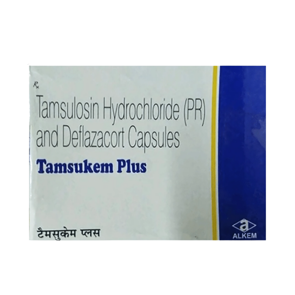 Tamsulosin And Deflazacort Tablets