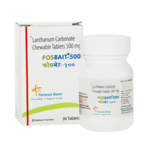 Lanthanum Carbonate Chewable Tablets